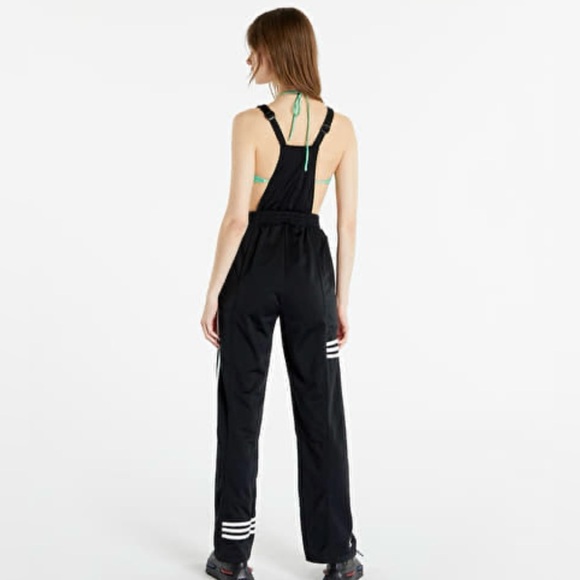 Adidas Originals RARE Black/White “Dungarees” Overalls Size XL New With Tags! - Picture 6 of 15